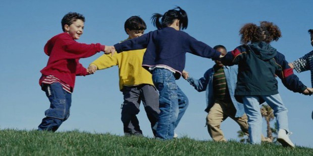 kids playing outside