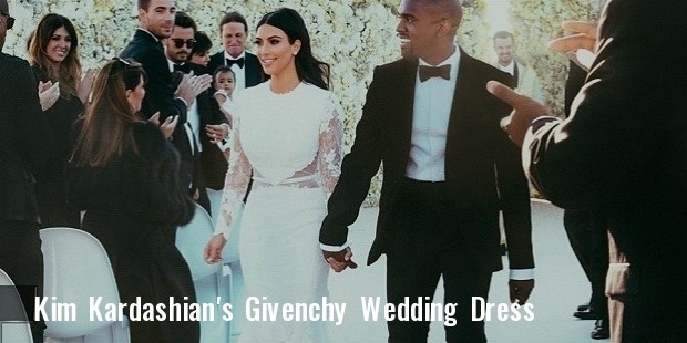 kim wedding dress