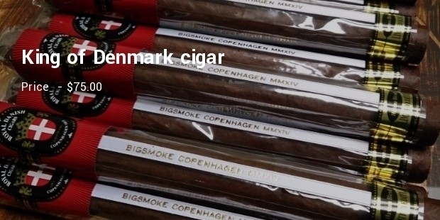 king of denmark cigar