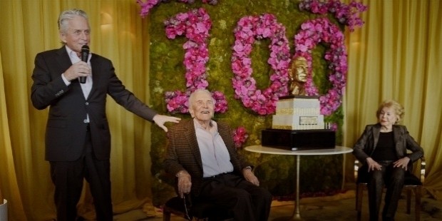 kirk douglas 100th birthday