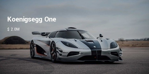 koenigsegg one