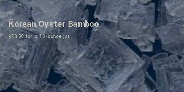 Korean Oyster Bamboo