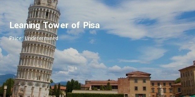 leaning tower of pisa