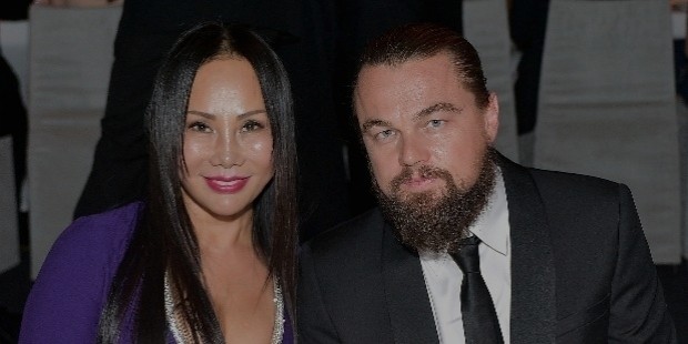 leonardo dicaprio sat next eva chow