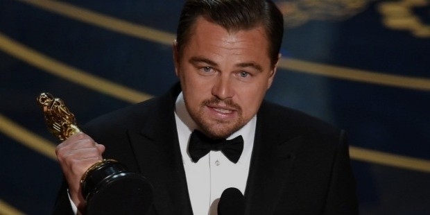 leonardo dicaprio wins best actor award at oscars