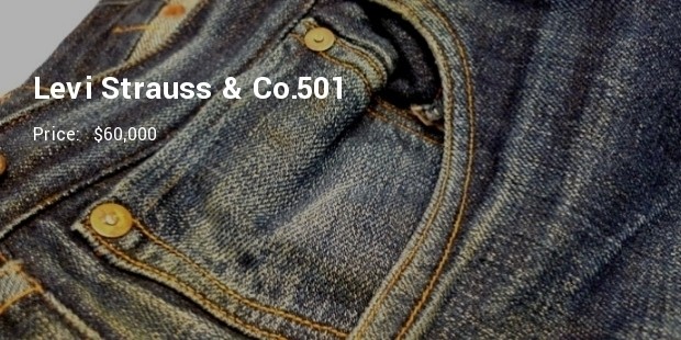 most expensive levi jeans