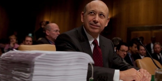 lloyd blankfein, the ceo of goldman sachs, testifies before a senate subcommittee