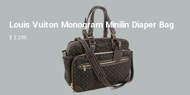 louis vuitton monogram mini lin diaper bag