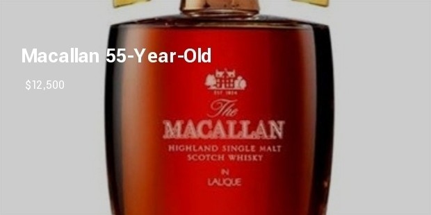 macallan 55 year old scotch whisky