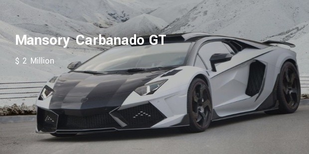 mansory carbanado gt