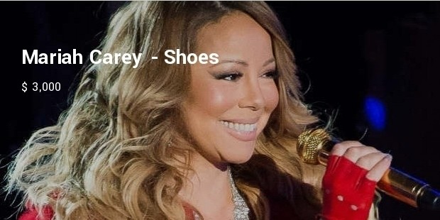 mariah carey  shoes