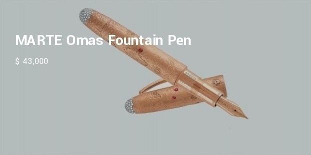 marte omas fountain pen