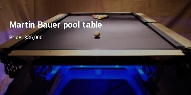 martin bauer pool table