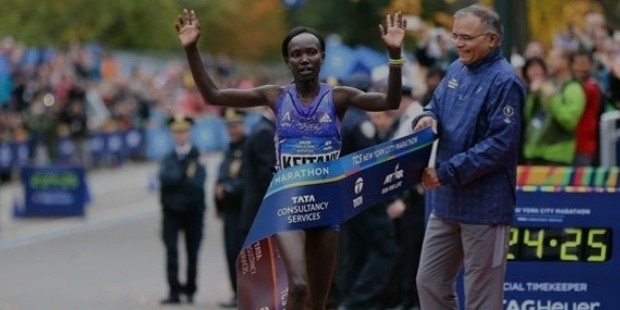 mary keitany wins the 2015 new york city marathon