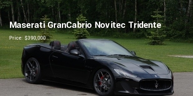 maserati grancabrio novitec tridente