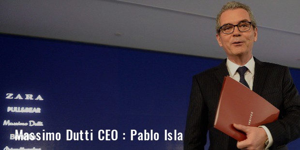 Massimo Dutti CEO