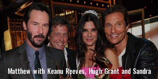 matthew mcconaughey, keanu reeves, hugh grant