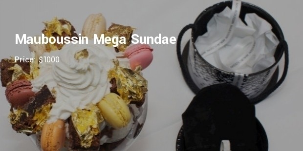 mauboussin mega sundae $1000