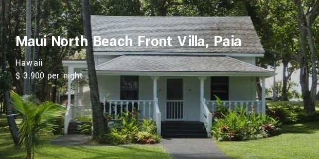 maui north beach front villa, paia, hawai