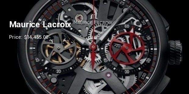 maurice lacroix le chronographe squelette limited edition