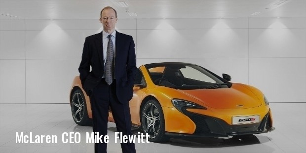 mclaren chief mike flewitt