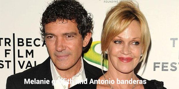 melanie griffith and antonio banderas