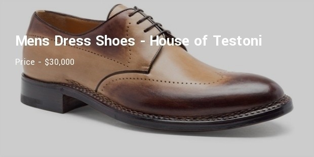 most expensive dress shoes