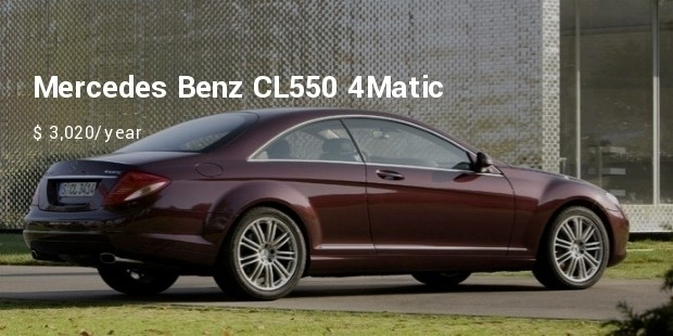 mercedes benz cl550 4matic