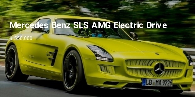 mercedes benz sls amg electric drive