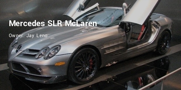 mercedes slr mclaren