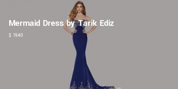 mermaid dress by tarik ediz prom dress