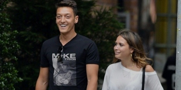 mesut ozil mandy capristo