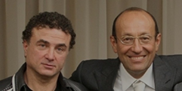 michael mirilashvili  left  and eajc president alexander machkevitch