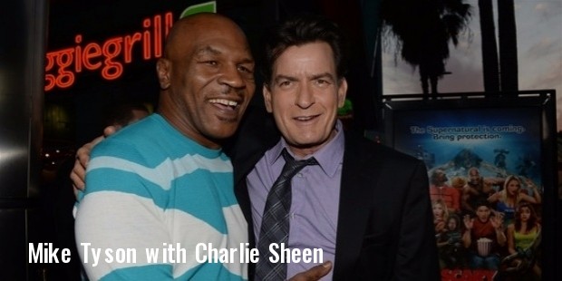 mike tyson, charlie sheen