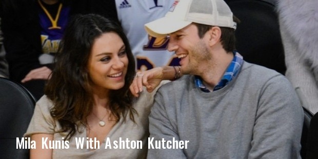 mila kunis, ashton kutcher