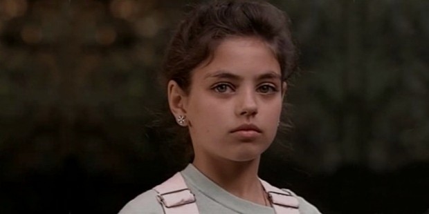 mila kunis childhood photo