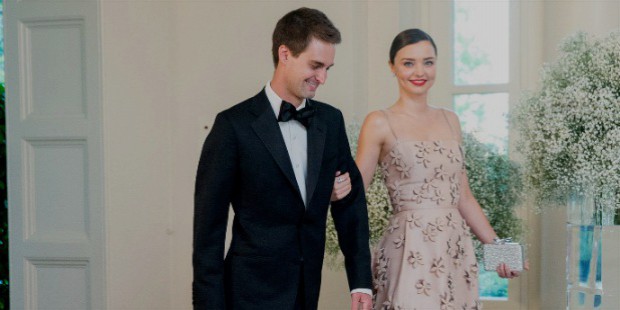 miranda kerr carolina herrera white house dinner evan spiegel