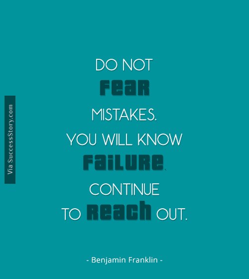 mistakes