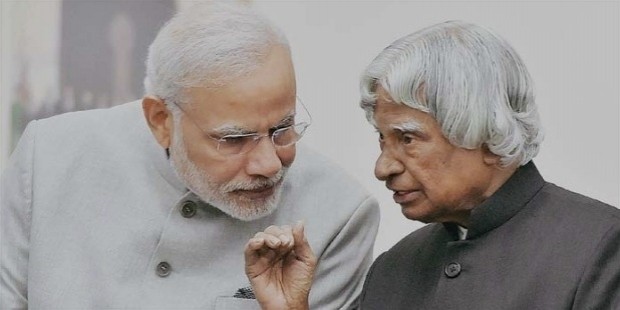 modi with kalam