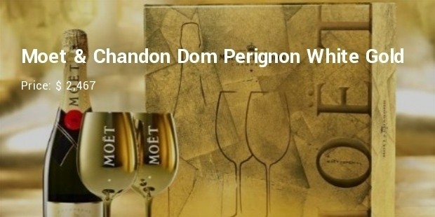 mot   chandon dom perignon white gold 