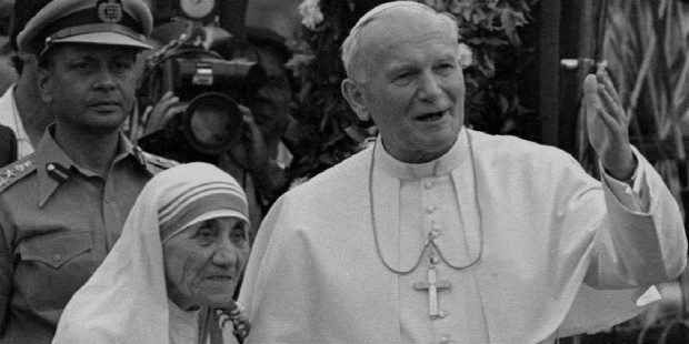 mother teresa john paul ii