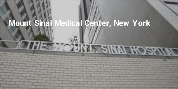 mount sinai medical center, new york