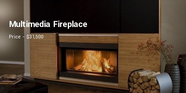 multimedia fireplace