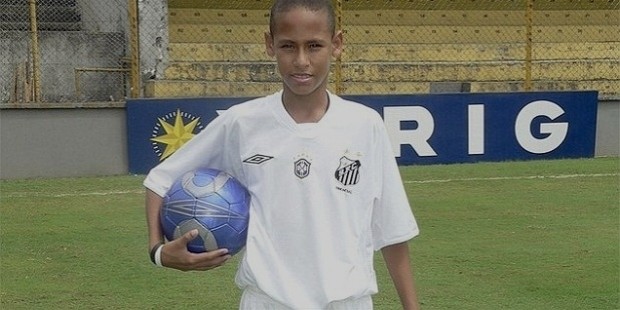 neymar childhood