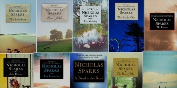 nicholas sparks tv and books