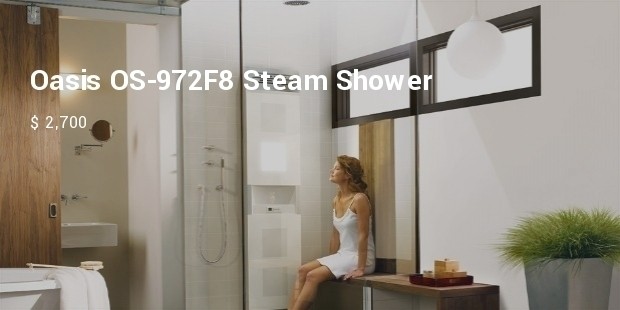 oasis os 972f8 steam showeroasis os 972f8 steam shower