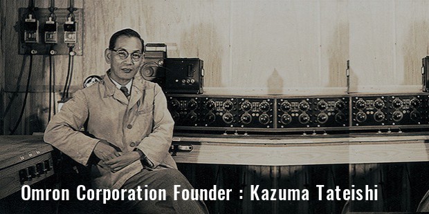 Omron Corporation founder Kazuma Tateishi