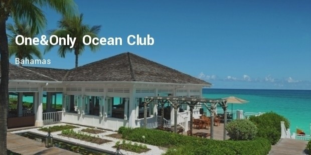 one only ocean club, bahamas