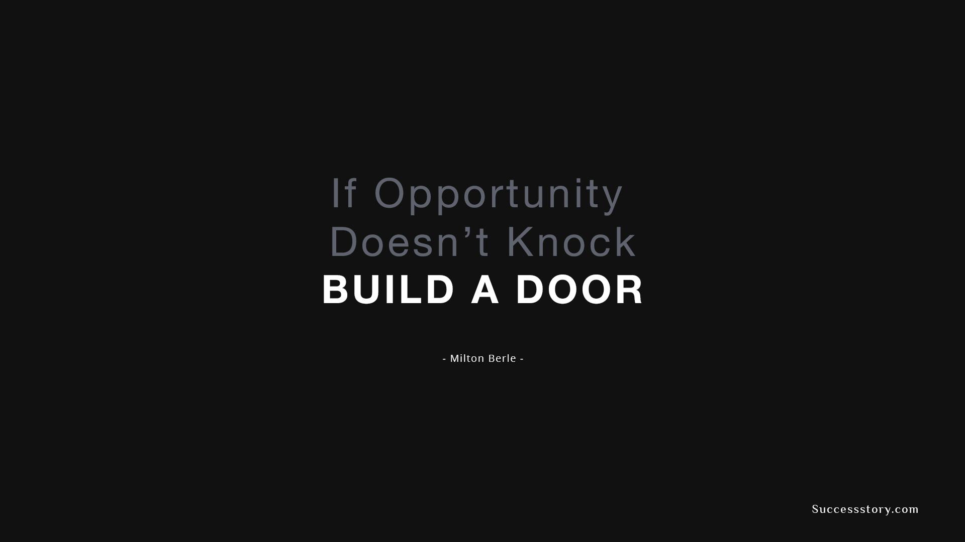 opportunity