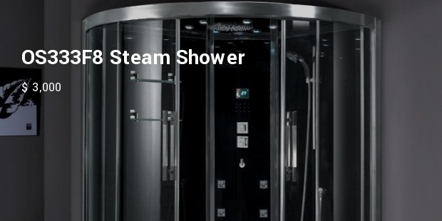 os333f8 steam shower by ariel platinum